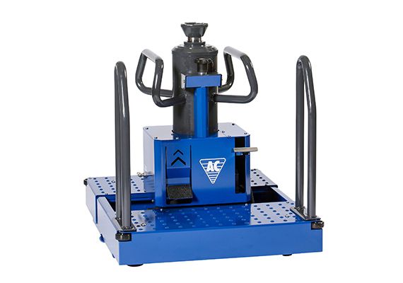 Ggd150u - Cric de fosse hydropneumatique à vérin télescopique latéral - AC Hydraulic - 15 tonnes_0