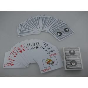 JEUX DE CARTE 100% PLASTIQUE POKERPARK