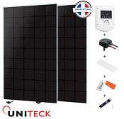 Kit panneau solaire camping-car 300w 12v uniteck_0