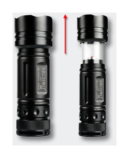 Lampe De Camping Archon P30 LED – Noire – Pour Tente Et Extérieur – Aluminium – Neuf