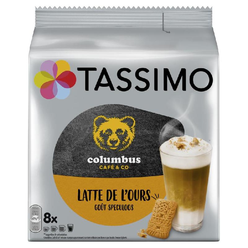 LATTE DE L'OURS TASSIMO MACCHIATO - BOÎTE DE 6 DOSETTES