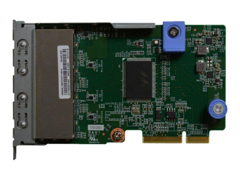 LENOVO THINKSYSTEM - ADAPTATEUR RÉSEAU - LAN-ON-MOTHERBOARD (LOM) - GIGABIT ETHERNET X 4