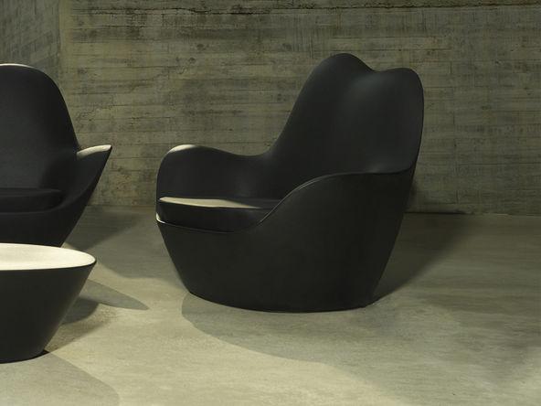 Fauteuil design Sabinas en polypropylène conçu pour l'intérieur et l'extérieur_0