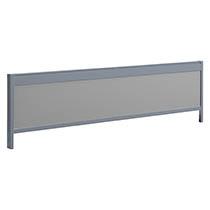 PANNEAU ÉCRAN ECLA L 180 CM CADRE DÉCOR ALUMINIUM - TISSU GRIS PERLE