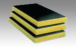 Panneau d'isolation thermique en laine de verre Ursa 34 - semi-rigide, pour façade VN_0