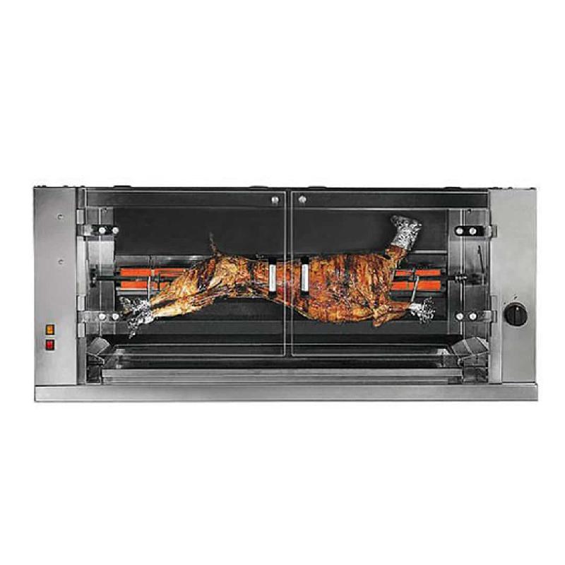 Rôtissoire à broche MECHOUI - 1 broche sans châssis, gaz 10,6 kW - Réf MECHOUIG1-12_0