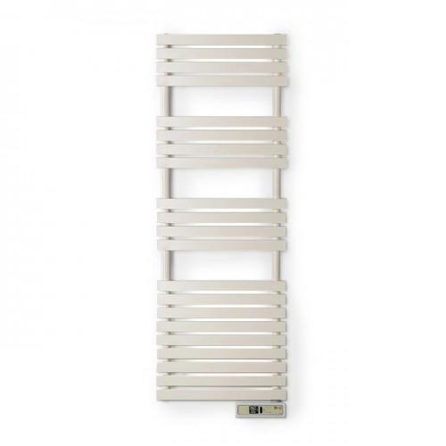 RADIATEUR SÈCHE-SERVIETTES ÉLECTRIQUE - 1000W - 21 LAMES - SÉRIE D - BLANC PERLÉ ROINTE