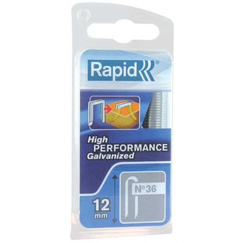 AGRAFES POUR CÂBLE N° 36 12 MM BOÎTE DE 5000 - RAPID - 11885110