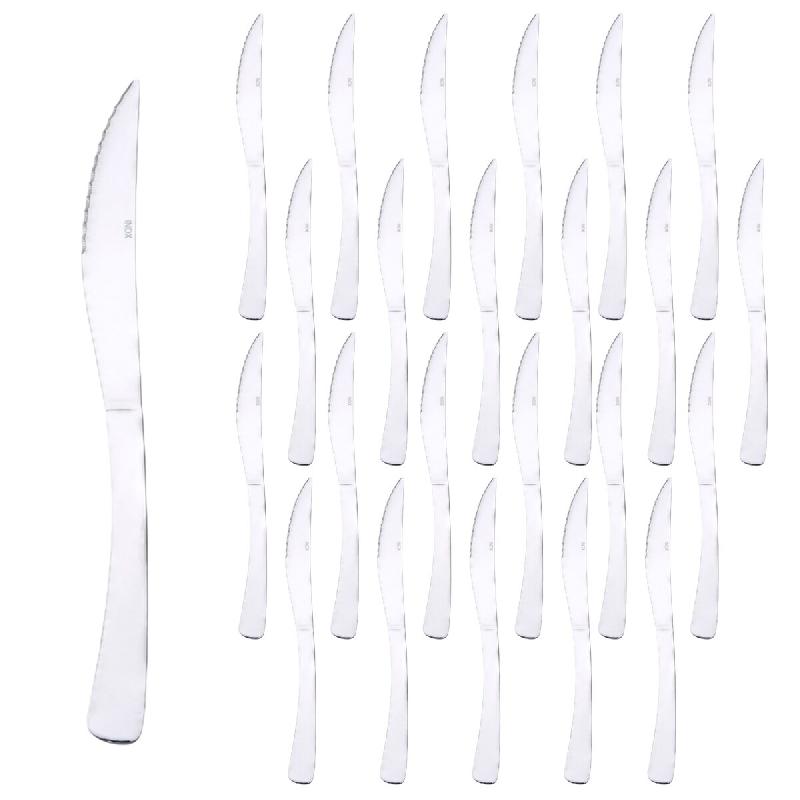 Renberg - Set de 24 couteaux en acier inoxydable - Pisa - argenté inox PK10168_0
