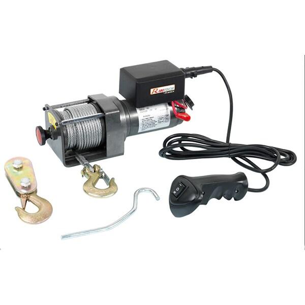 RIBITECH treuil électrique 12v 1134kg à fixer pe12v/2500 - noir 8033866840994_0