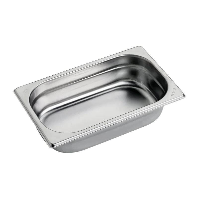 RM GASTRO Bac gastronorme GN 1/4 - 65 en inox REDFOX - GN 1/4-65 - REDFOX - 0615402400541_0