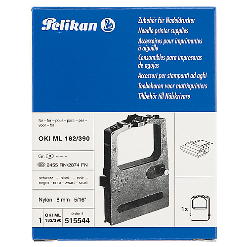 RUBAN IMPRIMANTES PELIKAN COMPATIBLE POUR OKI 2455RN NOIR