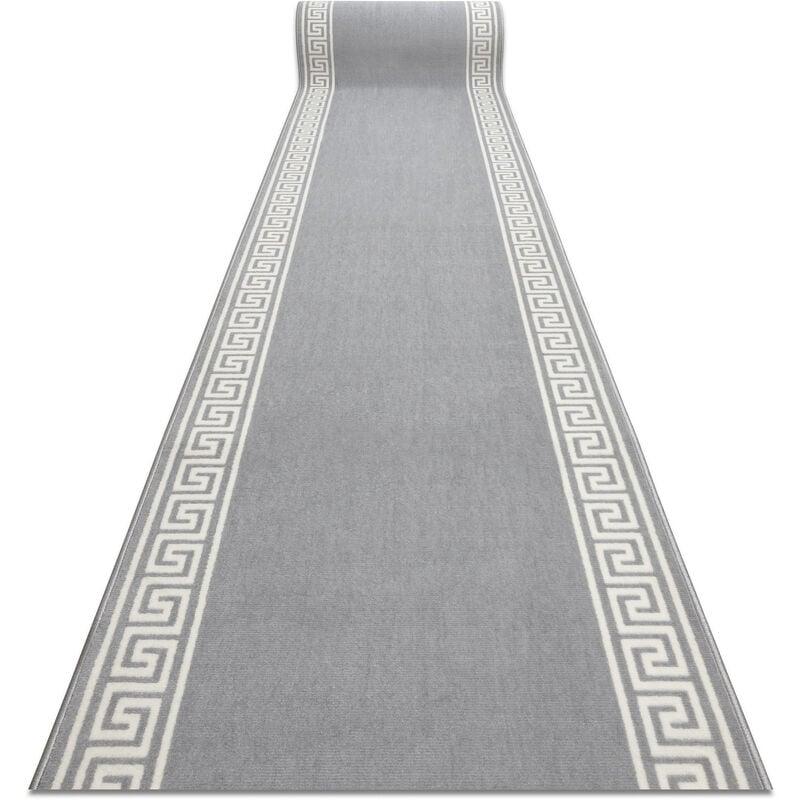 TAPIS DE COULOIR BCF MORAD GREK GREC GRIS 60 CM GRAY 60X160 CM
