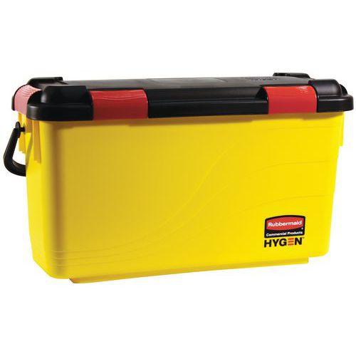 SEAU DE DÉSINFECTION JAUNE NOIR - RUBBERMAID