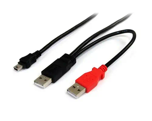 StarTech Cble USB 2.0 en Y de 1,8 m pour disque dur_0