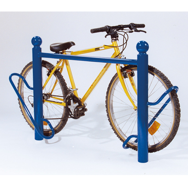 Support cycles duo - City - Réf 8207412 - 2 places, acier peint sur galva, fixation par scellement_0