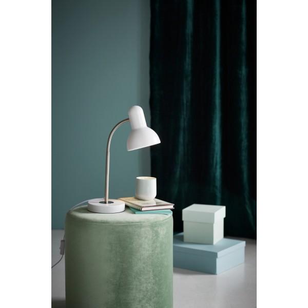 TEXAS LAMPE DE TABLE MÉTAL BLANC E27 - NORDLUX 47615001