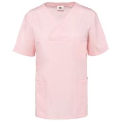 Tunique médicale manches courtes polycoton WK. Designed To Work rose T.3XL WK Designed To Work - rose polyester 3663938351285_0