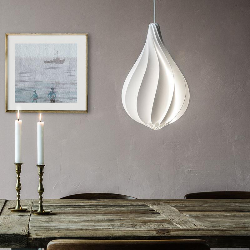 UMAGE ALVA MINI SUSPENSION, CORD SET BLANC, 35CM