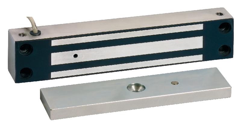 Ventouse extérieure en applique inox 400kg 12/24vdc signal - SEWOSY - ext400ctc - 396400_0