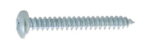 VIS À TÔLE TÊTE CYLINDRIQUE LARGE ACIER ZINGUÉ BLANC DIN 7981 2,9X19 BOÎTE DE 500 - ULTIMA - AFB7981AZ2919