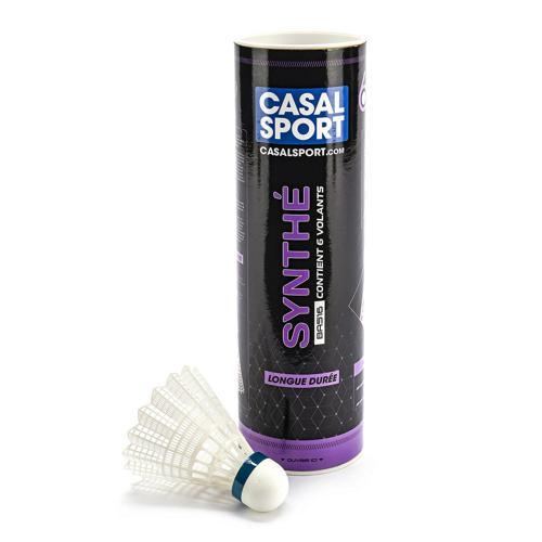 VOLANTS DE BADMINTON - CASAL SPORT - SYNTHÉ BLANC