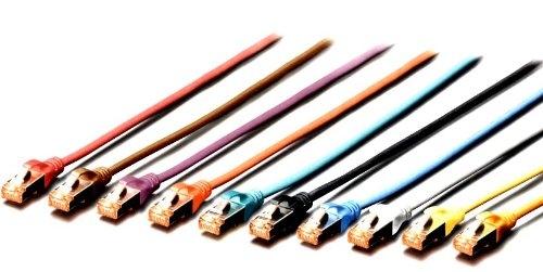DIGITUS DK-1644-200 - Câble RJ45 Cat6 S/FTP - 20 m - Gris - Certifié IEC 60332-1/3, IEC 61034_0