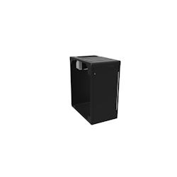 Rossignol - Meuble de tri pour restaurant collectif avec évier inox et bidons 10L - ALITRI noir acier 53320_0
