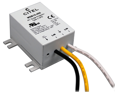 Boîtier parafoudre basse tension MSB10 - Type 2 compact avec connectique fils ou bornier vis_0