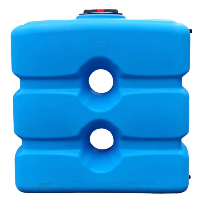 Cuve 800l Aérienne De Récupération D'eau - Réservoir Compact Bleu - Elbi Cpn800_0
