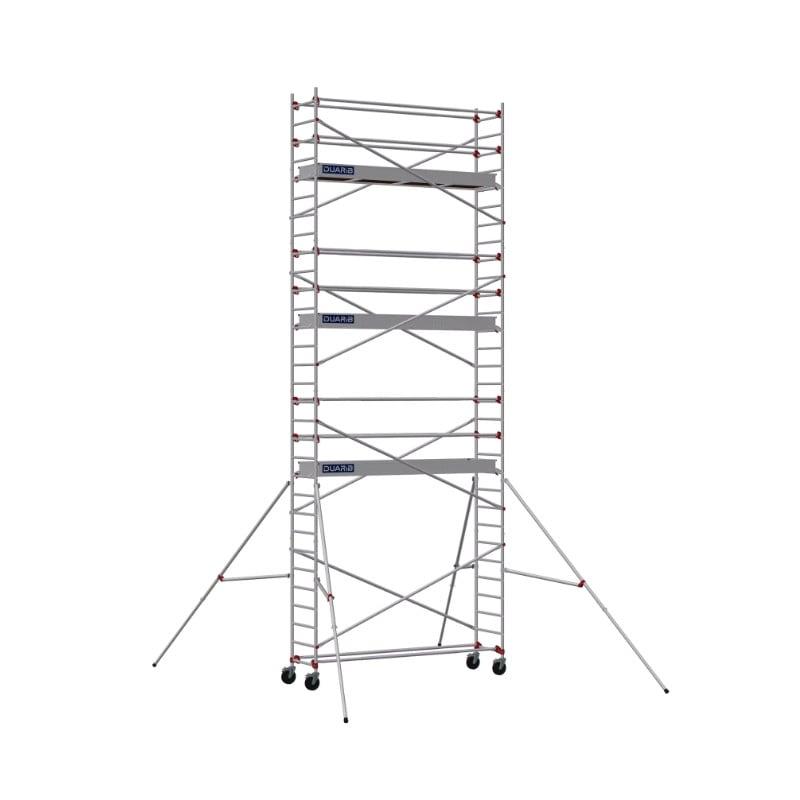 Echafaudage roulant al300 standard- altitude alu - long. 3m00  - base std - gc lisses - DUARIB ld | 613912_0
