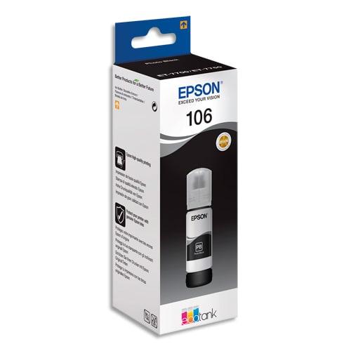Epson bouteille jet d'encre 106 ecotank photo black (t00r1) - c13t00r140_0