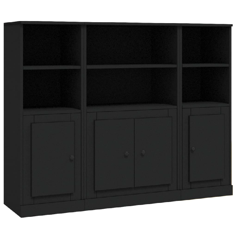 Helloshop26 - Buffet bahut commode armoire meuble de rangement organisateur cuisine salle de séjour salons 3 pcs bois d'ingénierie 02_0037160 - 3000_0