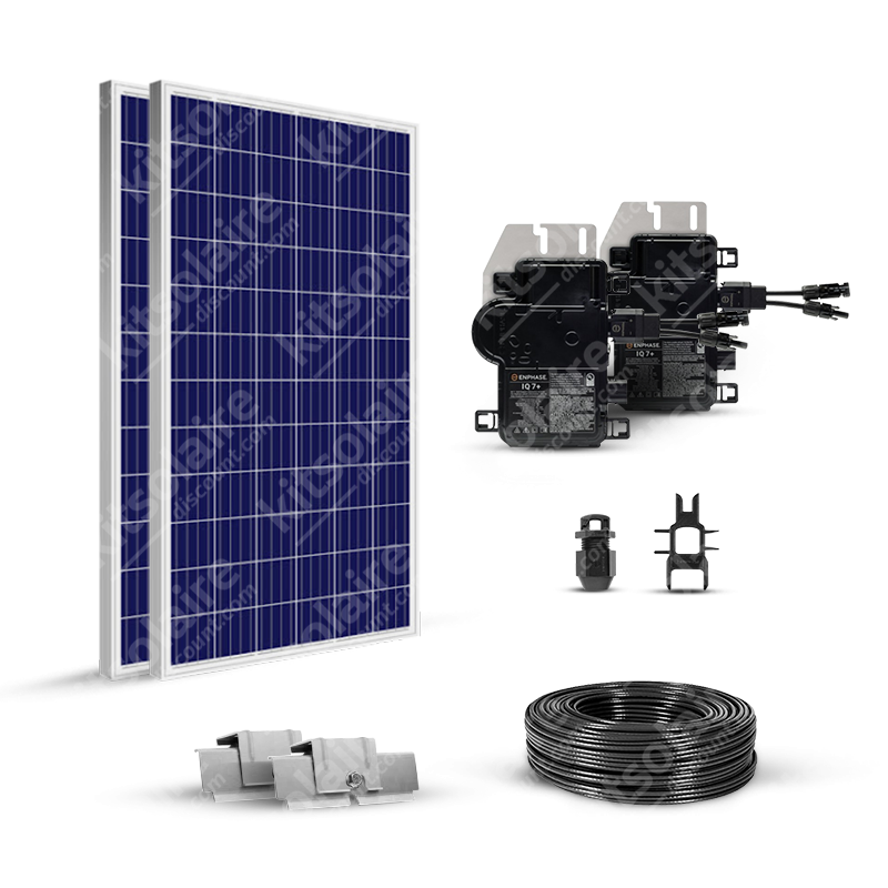 Kit solaire photovoltaique autonome avec panneaux 560W