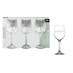 Lot de 8 Verres à Pied Givre 30cl x3 Maitre Chef - VERRGI019_8_0