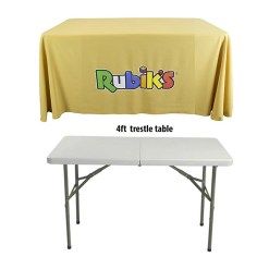 Nappe d’exposition avec logo - Direct Linen Textiles International - Impression personnalisée 60x150 cm_0