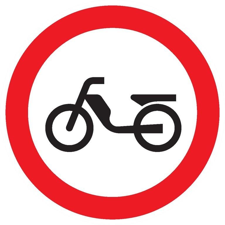 Panneaux rigides ronds 80 mm interdictions obligations - PNRPSC-TL02/ICYC_0