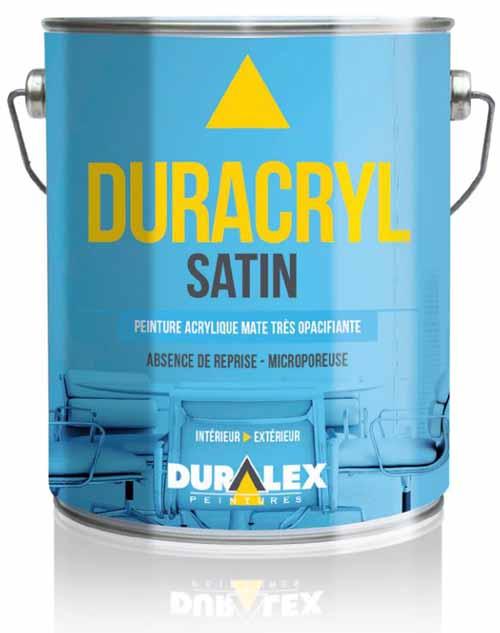 Peinture acrylique duracryl satin dx 61 blanc impérial 15l – DURALEX - 111100207 - 438670_0