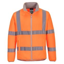 Portwest - Veste polaire ECO haute visibilité orange XXL - Tissu recyclé, bandes réfléchissantes et norme EN ISO 20471_0