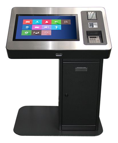 Pupitre tactile Wave - Design, fonctionnel et sécurisé - Écran 15'' à 32'' avec multiples périphériques_1