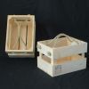 Ref 2 - Caisses en bois - A fond la caisse - 23x46xh26cm - Rangement modulable et empilable_0