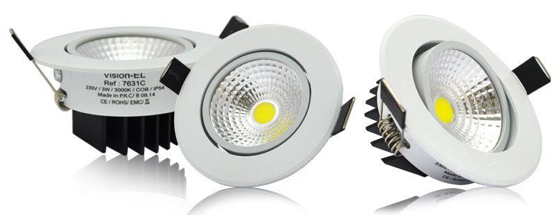 SPOT LED ORIENTABLE 3W 4000°K VISION-EL 76301