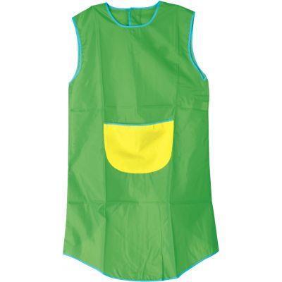 Tablier adulte sans manche - 100% nylon imperméable - grande longueur avec poche pratique - Vert - SAFETOOL APN550121_0