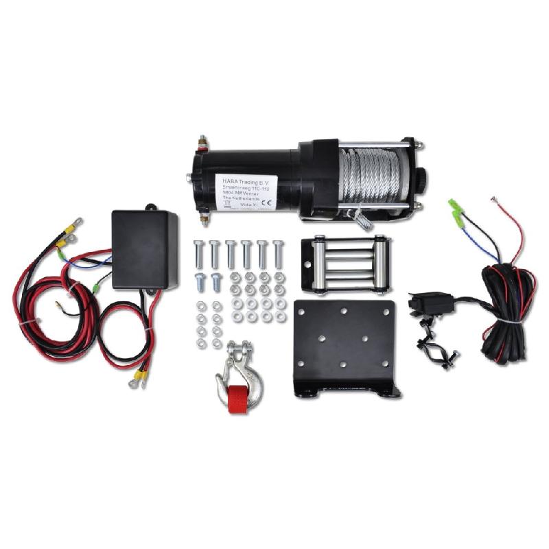 TREUIL ÉLECTRIQUE 12V 1236KG OUTILS ATELIER GARAGE 3402140_0