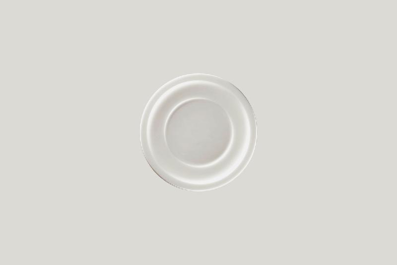 ASSIETTE PLATE ROND BLANC PORCELAINE Ø 16 CM RAKSTONE EASE