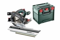 691195000 - Scie circulaire portative sans fil Metabo France - Ø de lame 165 mm x 20 mm avec rail de guidage_0