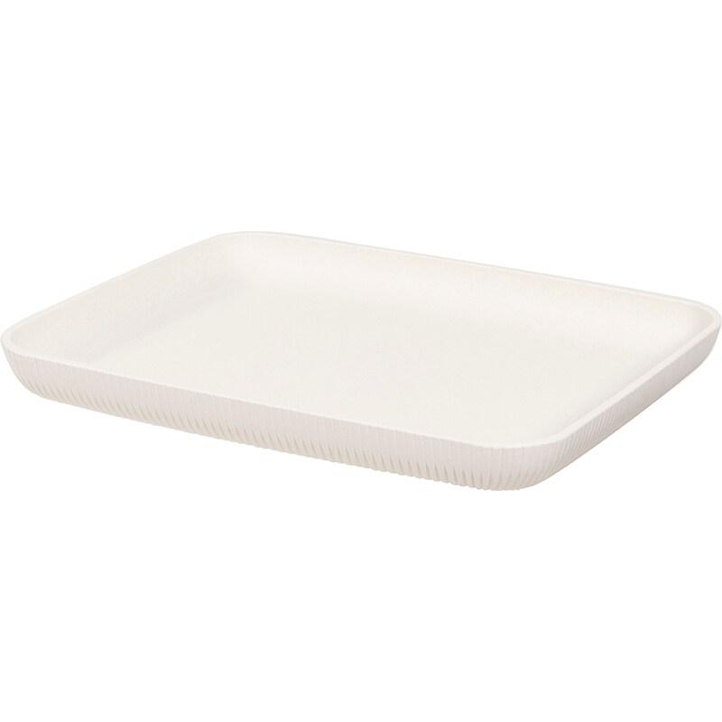 ADRIER - CC-0121-WHT - (Pack de 6 unités) - Plateau rectangulaire GN 1/2 prof. 3 cm - Blanc - blanc plastique CC-0121-WHT_0