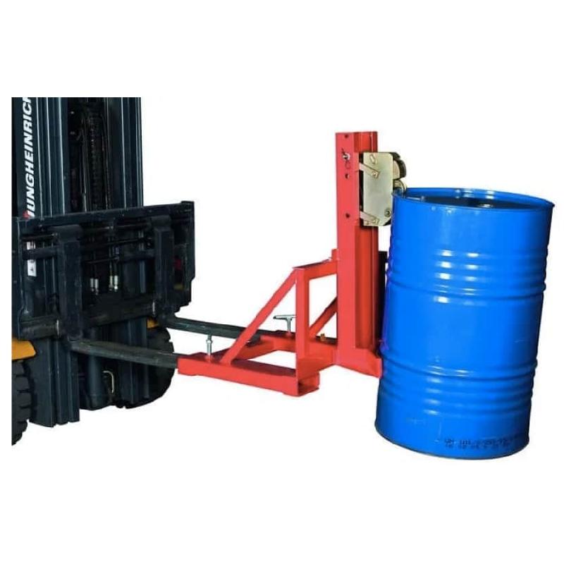 Agrippeur de fûts en acier - Grippage automatique - Capacité 360 kg - Compatible gerbeur_0