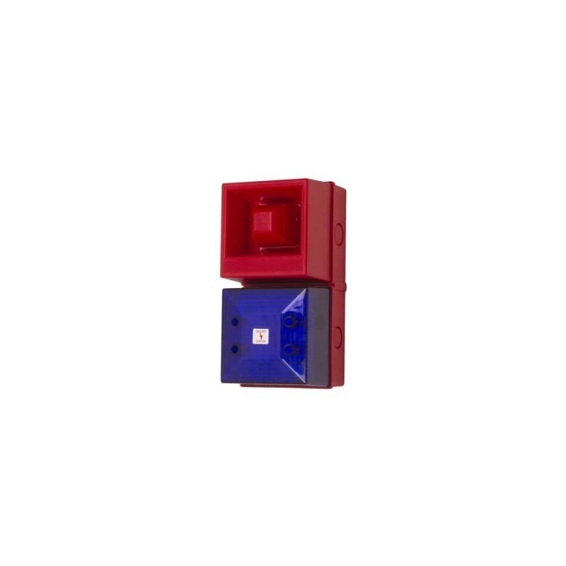 Avertisseur combiné YL40 IP65 - Signal sonore/visuel 108 dB(A) - Réf. : MOF0010 - Polyvalent pour applications commerciales, industrielles et maritimes_0