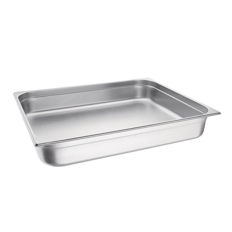 Bac gastronorme inox GN 2/1 - 100 mm - 29 L - K804_0